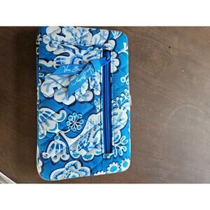 VERA BRADLEY PURSE pocketbook WALLET NWOT BLUE WHITE